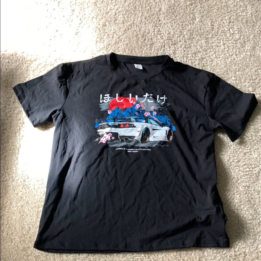 Black Graphic T-Shirt